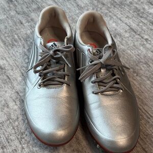 Adizero Womens Metallic Silver golf Shoes
